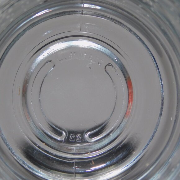 Set 3 VTG Luminarc Christmas Cheer Poinsettia Glass Coffee Tea Eggnog Mug - Picture 5 of 5